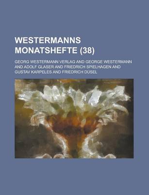 Book cover for Westermanns Monatshefte (38 )