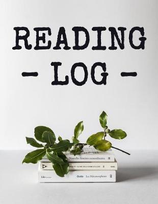 Book cover for Reading Log