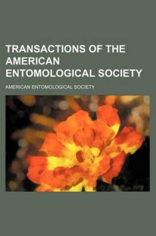 Cover of Transactions of the American Entomological Society (Volume 31(1905))