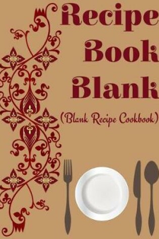 Cover of Recipe Book Blank