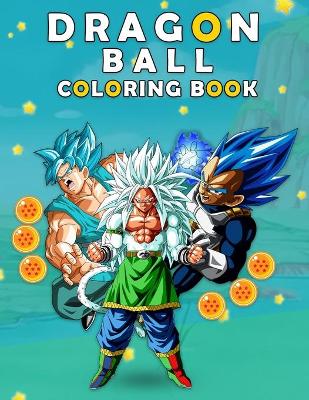 Book cover for Dragon Ball Coloring Book