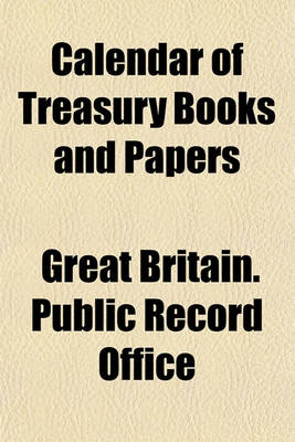 Book cover for Calendar of Treasury Books and Papers