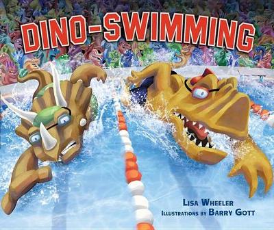 Book cover for Dino-Swimming