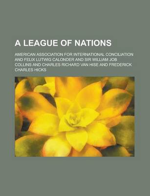 Book cover for A League of Nations