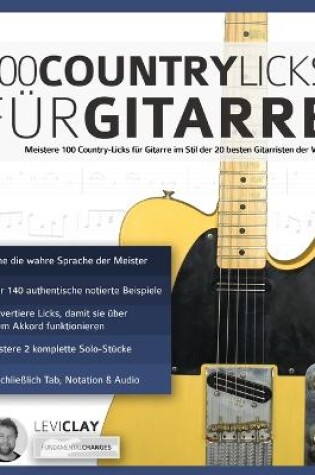 Cover of 100 Country-Licks fur Gitarre