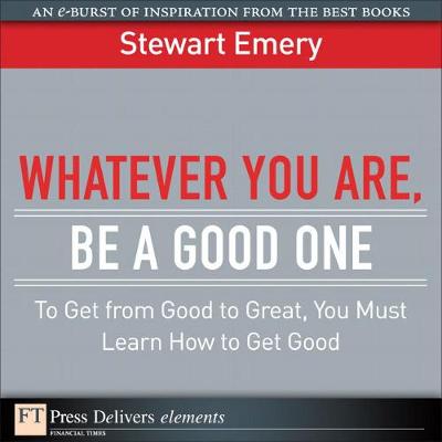 Book cover for Whatever You Are, Be a Good One