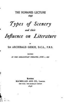 Book cover for Types of scenery and their influence on literature