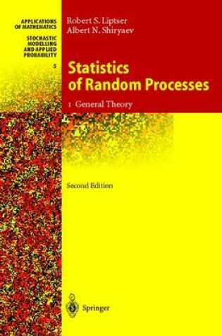 Cover of Statistics of Random Processes