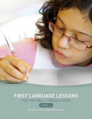 Book cover for First Language Lessons Level 4