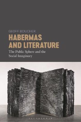 Cover of Habermas and Literature