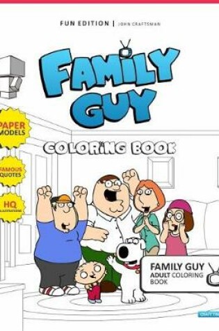 Cover of Family Guy Adult Coloring Book