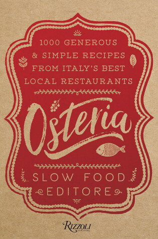 Cover of Osteria