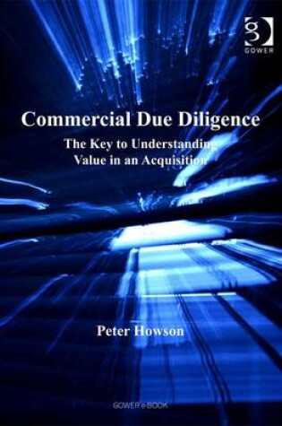 Cover of Commercial Due Diligence