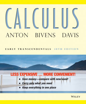 Book cover for Calculus Early Transcendentals Binder Ready Version + Wileyplus Standalone Registration Card