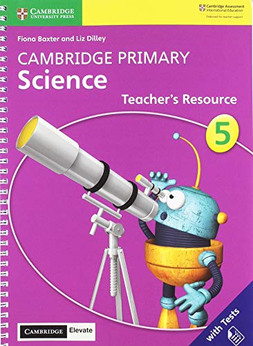 Book cover for Cambridge Primary Science Stage 5 Teacher's Resource with Cambridge Elevate