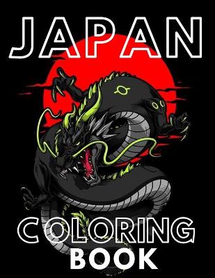 Book cover for Japan Coloring Book