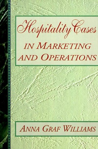 Cover of Hospitality Cases in Marketing and Operations