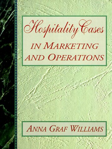 Book cover for Hospitality Cases in Marketing and Operations