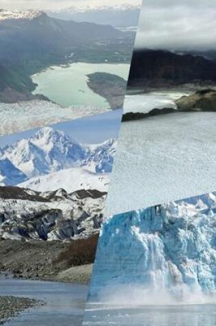 Cover of Website Password Organizer a Collage of Alaskan Glaciers