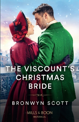 Book cover for The Viscount's Christmas Bride