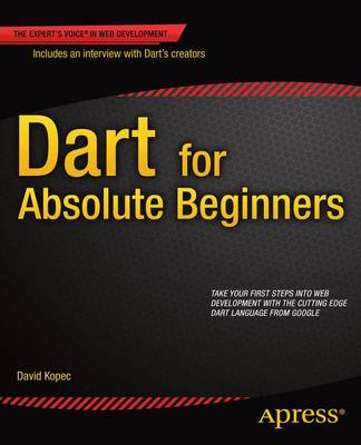 Book cover for Dart for Absolute Beginners