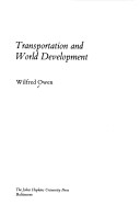 Book cover for Transportation & World Devel CB