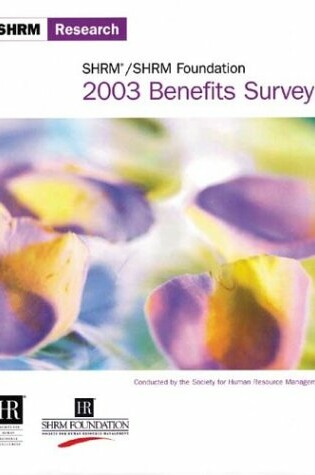 Cover of 2003 Benefits Survey Report