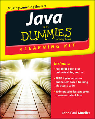 Book cover for Java eLearning Kit For Dummies(R)