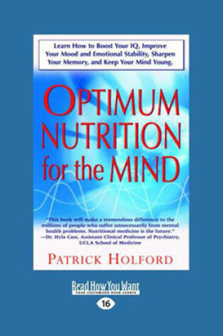 Cover of Optimum Nutrition for the Mind (2 Volumes Set)