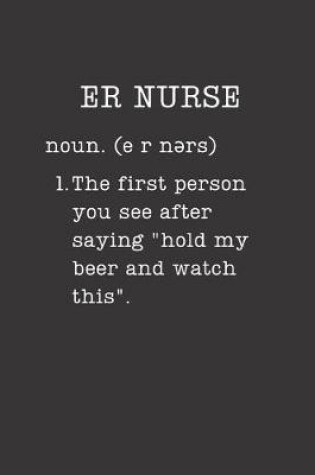 Cover of ER Nurse