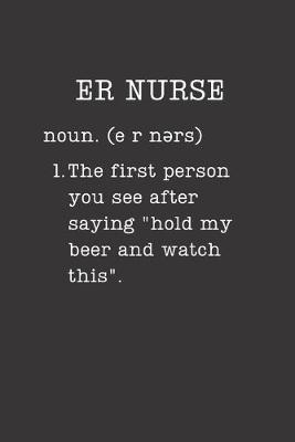 Book cover for ER Nurse
