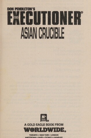 Cover of Asian Crucible