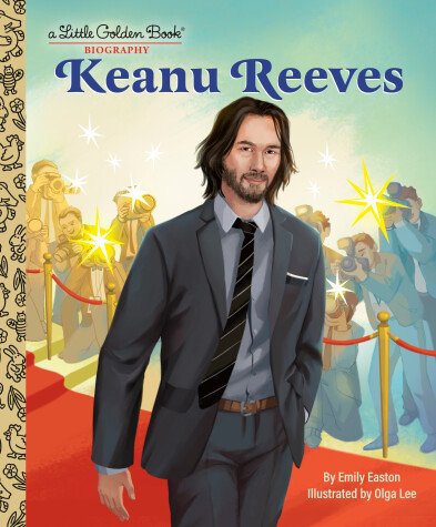 Cover of Keanu Reeves: A Little Golden Book Biography