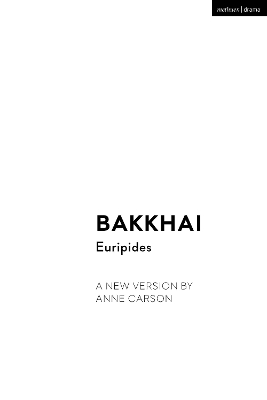 Book cover for Bakkhai