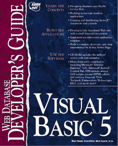 Book cover for World Wide Web Database Developer's Guide with Visual Basic