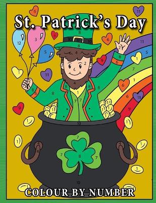 Book cover for St Patrick's Day Colour By Number