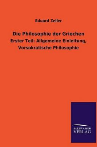 Cover of Die Philosophie der Griechen