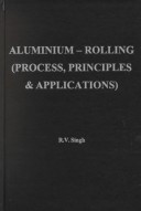 Cover of Aluminum Rolling