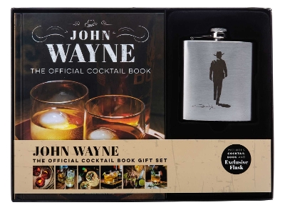 Book cover for John Wayne: The Official Cocktail Book Gift Set