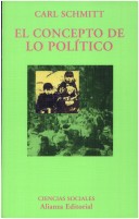 Book cover for El Concepto de Lo Politico