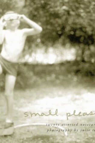 Cover of Small Pleasures Deluxe Notecards