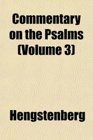 Cover of Commentary on the Psalms Volume 2