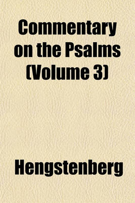 Book cover for Commentary on the Psalms Volume 2