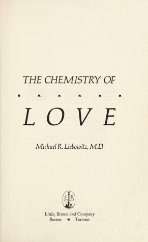 Book cover for The Chemistry of Love