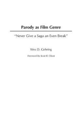 Cover of Parody as Film Genre