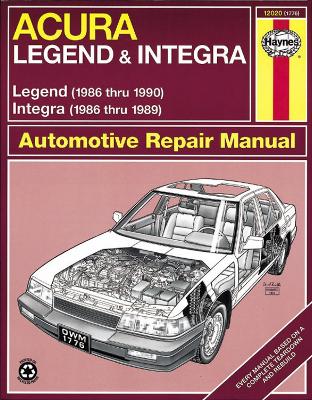 Book cover for Acura Integra & Legend (86 - 90)