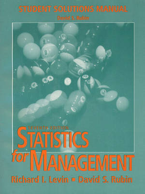 Book cover for Student Solutions Manual