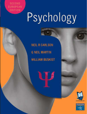 Book cover for Carlson, Psychology Second Edition with MyPsychLab (Course Compass)