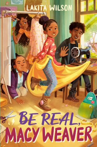 Book cover for Be Real, Macy Weaver