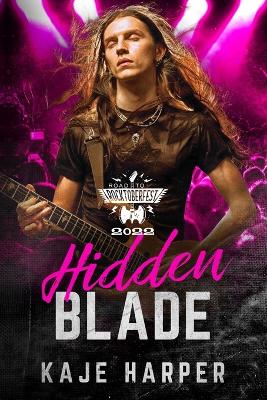 Book cover for Hidden Blade (The Road to Rocktoberfest 2022)
